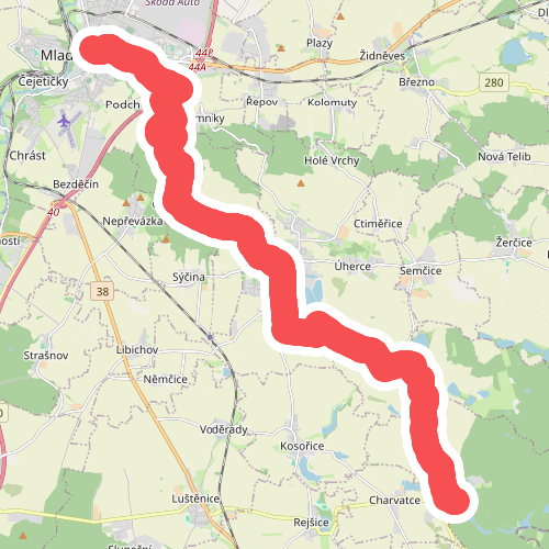 [Č] Mladá Boleslav - Jabkenice