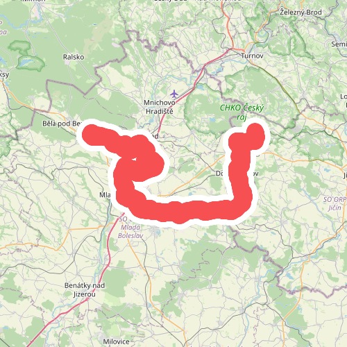 [M] Bělá pod Bezdězem (žst.) - Libošovice