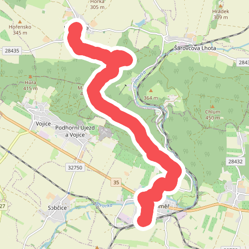 [M] Ostroměř - Mlázovice