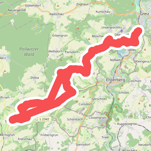 Greiz Bhf - Caselwitz - Hohndorf