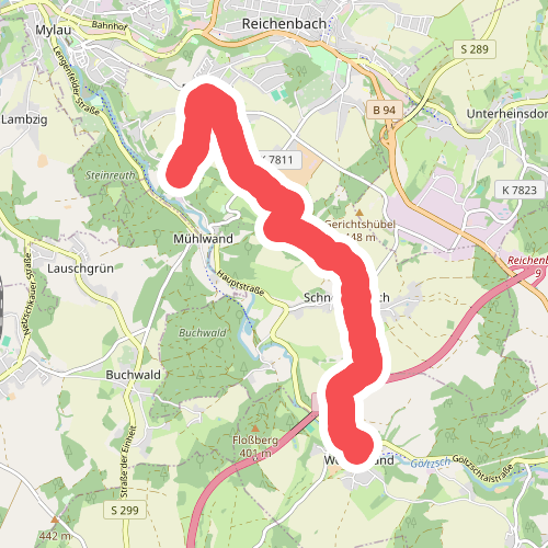 Ww Weißensand-Schneidenbach-Rotschau-Mühlwand