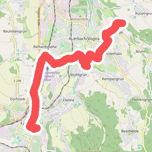 Ww Lenkmühle - Auerbach - Falkenstein.