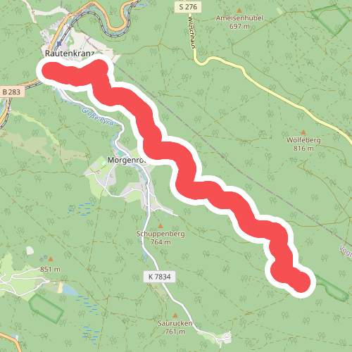 Ww Morgenröthe - Drei Bächel