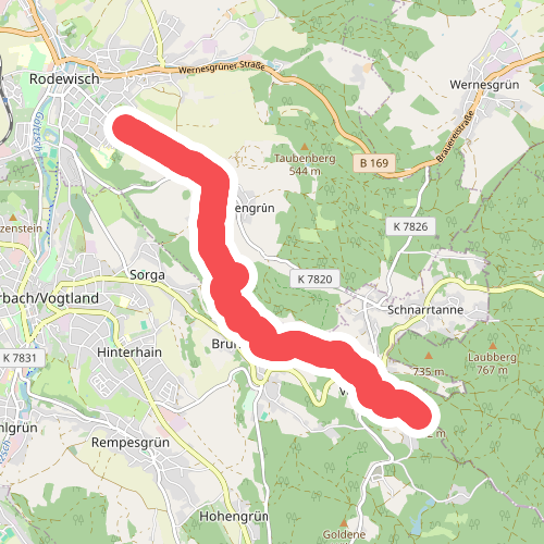 Ww Rodewisch - Rützengrün - Vogelsgrün