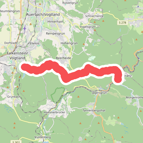 Ww Talsperre Falkenstein - Morgenröthe-Rautenkranz