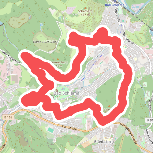 Bergbau- und Sanierungslehrpfad Bad Schlema