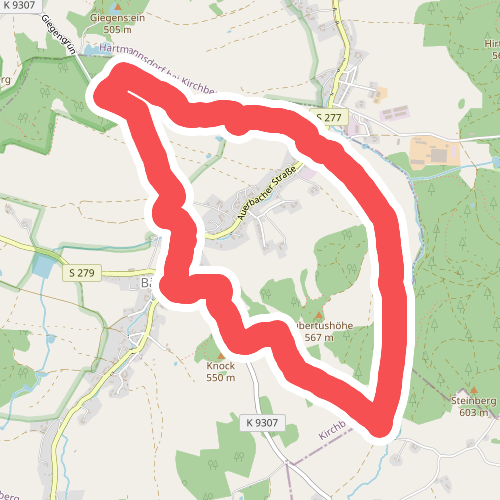 Ww Bärenwalde - Lichtenau/Lochhäuser - Bärenwalde