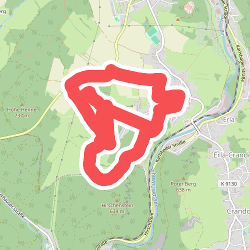 Rundweg um Bermsgrün