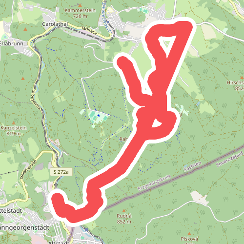 Ww Johanngeorgenstadt - Rabenberg - Breitenbrunn