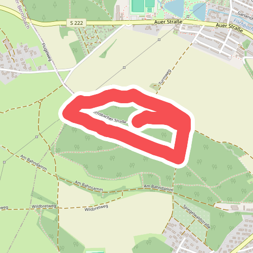 Rundwanderweg um den Spiegelwald - kleine Runde