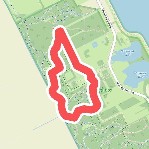 Wandelroute familiepad Dijkgatsbos