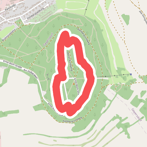 Wanderweg Oberer Rundgang Poehlberg