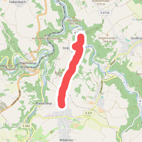 Ww Mildenau-Streckewalde über Straßel
