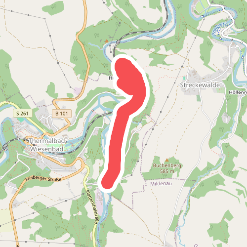 Ww Thermalbad Wiesenbad - Himmelmühle - Anschluss Zschopautalweg