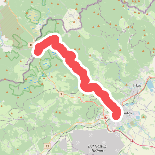 [M] Chomutov (žst.) - Pohraniční (CZ/D)