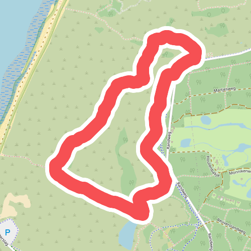 Wandelroute Bleekersvallei