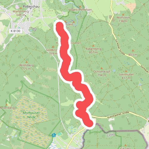 Ww entlang des "Grünen Grabens"