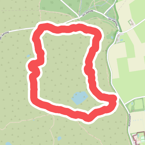 Wandelroute Pieter Rozenvlak