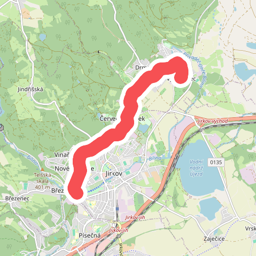 [M] Vysoká Pec - Jirkov, U rybníka (rest.)