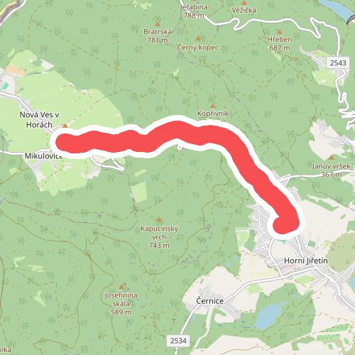 [Ž] Horní Jiřetín - Nová Ves