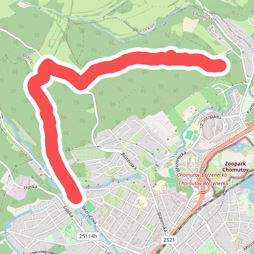 [Ž] Povodí Ohře - Pod Partyzánem