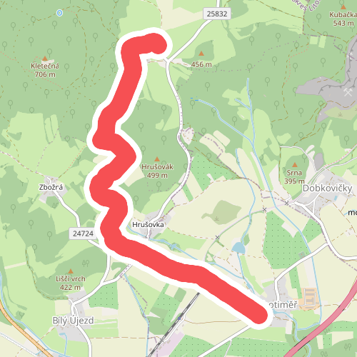 [Ž] Chotiměř – Kletečná