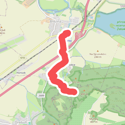 [Ž] Březina (žst.) - Studený průchod