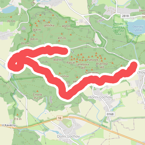 [Z] Horní Lochov - Prachovské skály
