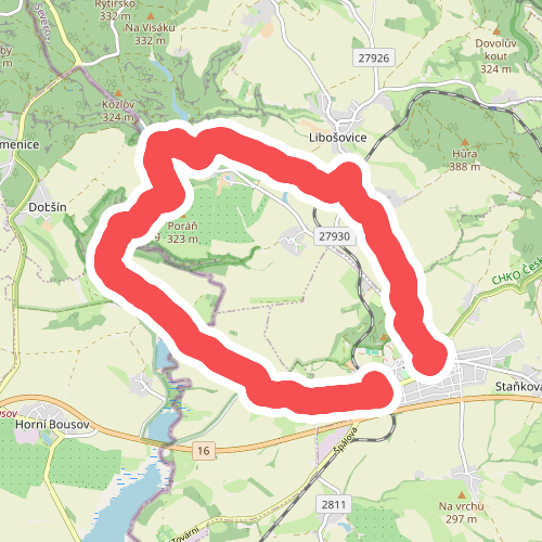 [Ž] Sobotka - Libošovice - Kost - Sobotka (žst.)
