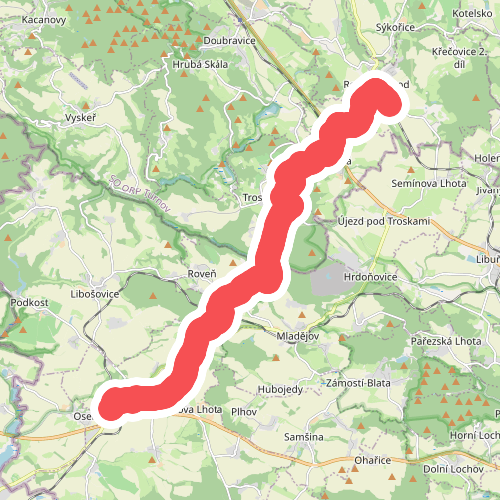 [Z] Rovensko pod Troskami (žst.) - Sobotka (žst.)