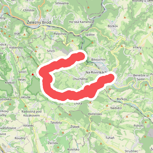 [Z] Semily - Kozákov - U Krkavčí skály