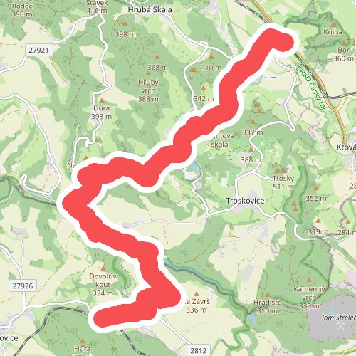 naučná stezka Podtrosecká údolí