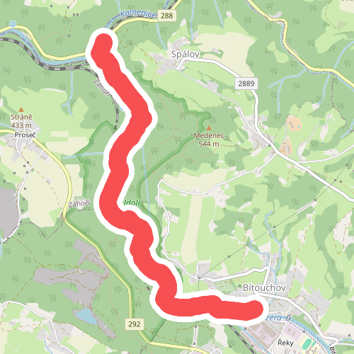NS Údolím Jizery - Riegrova stezka
