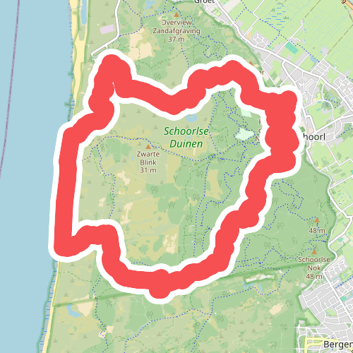 Boswachterspad Stuifduinentocht 