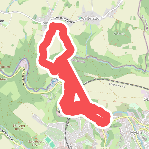 Mylau Göltzschtalbrücke - Reinsdorf Gasthof