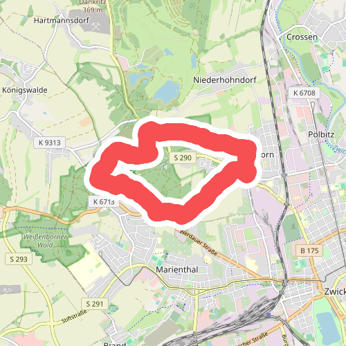 Rundwanderweg Waldpark Zwickau