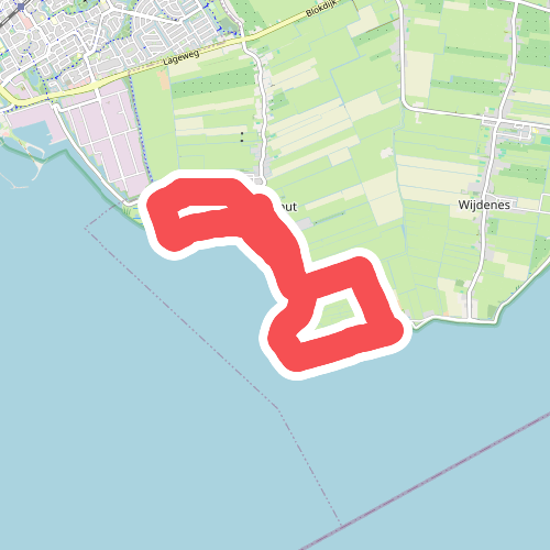 Uiterdijkroute (blauw)
