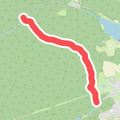 Ww Geyer-Anschluss blau markierten Weg