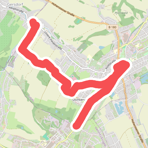 Steinkohlenweg Abschnitt Lugau