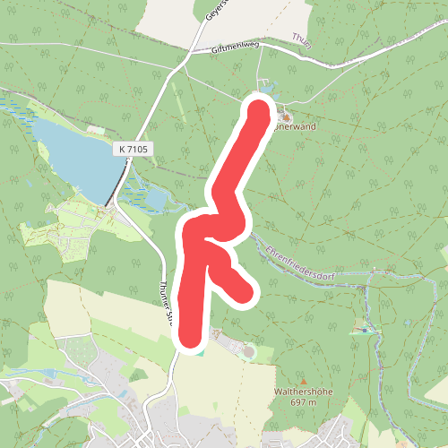 Ww Geyer - Pochwaldweg-Sportplatz - Greifensteine