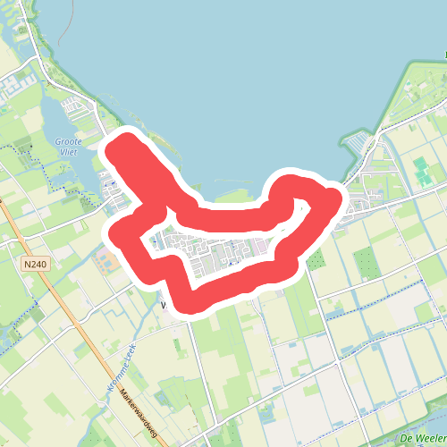 Wervershoofroute (oranje)