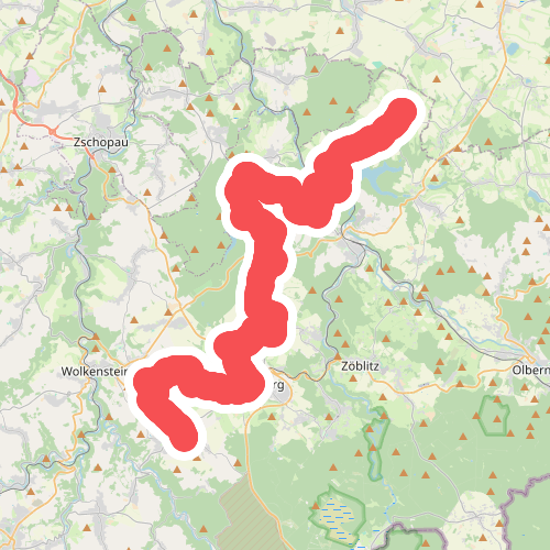 Fernwanderweg Görlitz – Greiz (Teil: Lippersdorf – Grossrückerswalde)
