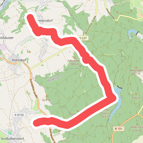 Ww Parkplatz B 174 Neunzehnhainer Talsperre II-Zschopau