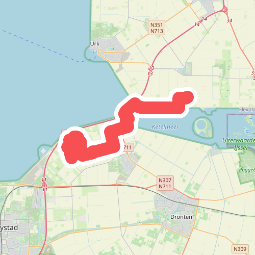 Ketelmeer - Klokbekerweg, Lely · Pionierspad etappe 5