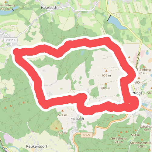 Rundwanderweg Pfaffroda-Hallbach