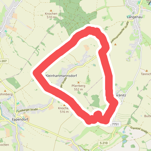 Rundweg Kleinhartmannsdorf-Gränitz