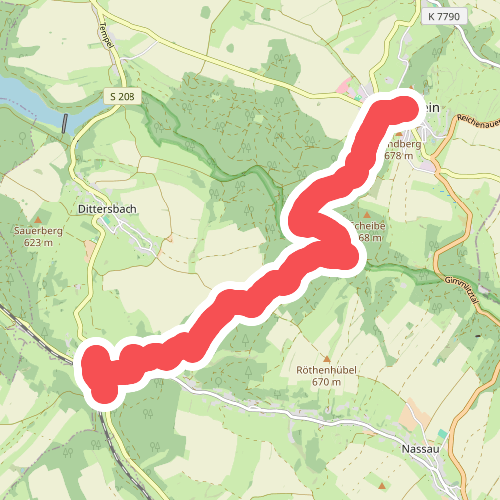 Nassau Ölmühle - Gimmlitztal - Frauenstein