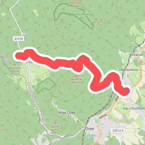 [Z] Háj (bus) - Pod Vlčí Horou