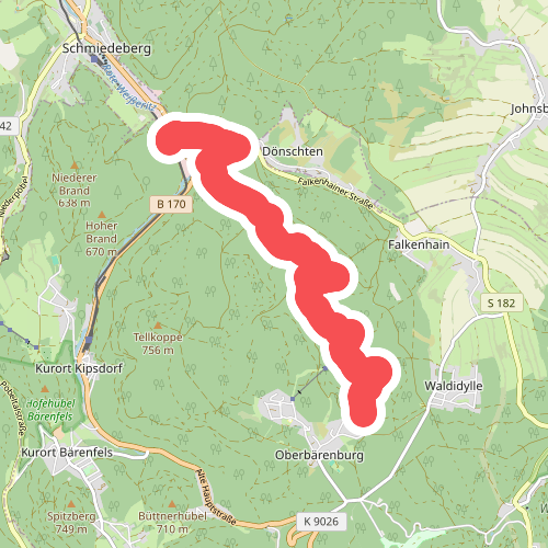 Oberbärenburg - Schmiedeberg