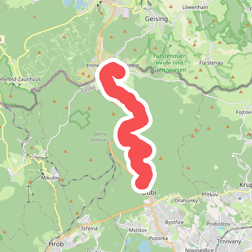 [M] Dubí - Cínovec